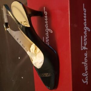 Salvatore Ferragamo Black Women's Heels Worn Once 6M